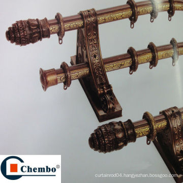 classical aluminum alloy roman curtain rod